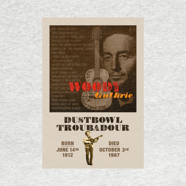 Woody Guthrie - Dustbowl Troubadour by PLAYDIGITAL2020